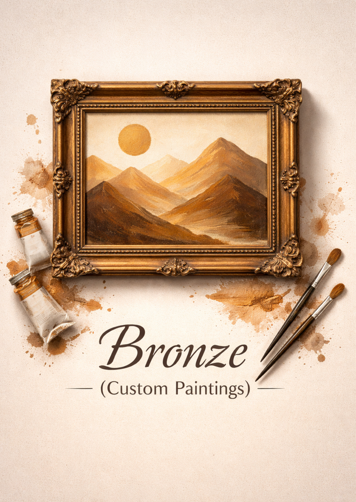 Bronze (Custom Paintings) (24 in x 24 in)